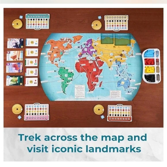 Trekking The World (2nd Edition) - Kickstarter Edition - Picture 5 of 9